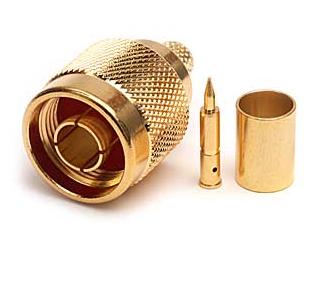 RF N male gold plated connector for H155, RF240