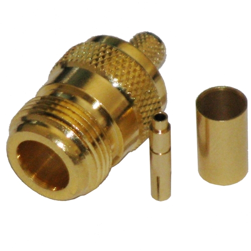 RF N female gold plated connector for H155, RF240