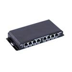 MaxLink 8 portový switch 10/100 Mbps se 7 PoE porty + adaptér 24V 2,5A