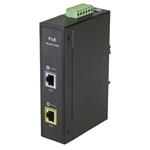 MaxLink DIN30 PoE injektor - 12-48VDC, 802.3af/at, 55V, 550mA, 30W, 1Gbit