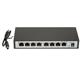 MaxLink reverse PoE switch RSG-8-1P-DC, 7x PoE IN, 1x PoE Out, 1x DC Out