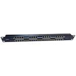 MaxLink POE panel 16 ports, 1U for 19" rack, shielded - bazar