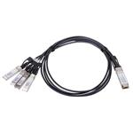 MaxLink 40G DAC cable, QSFP+ to 4xSFP+, 3m